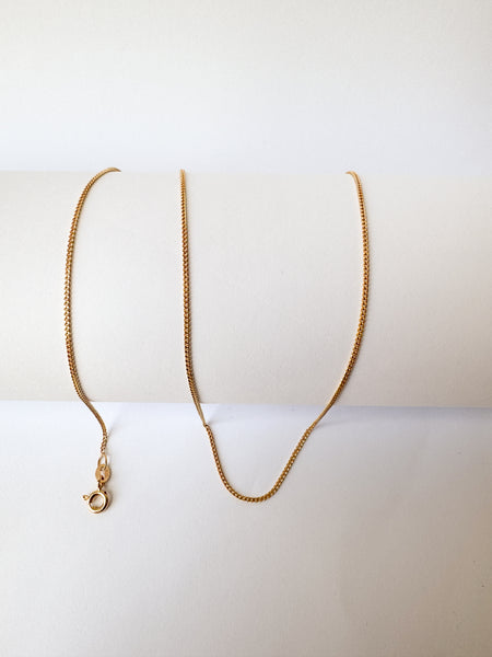 9ct Gold Curb Link Chain