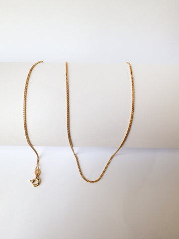 9ct Gold Curb Link Chain