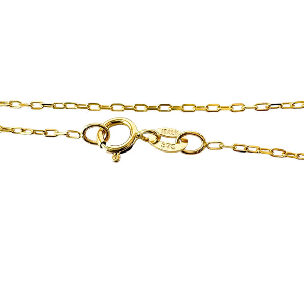 9ct Gold Paperclip Chain